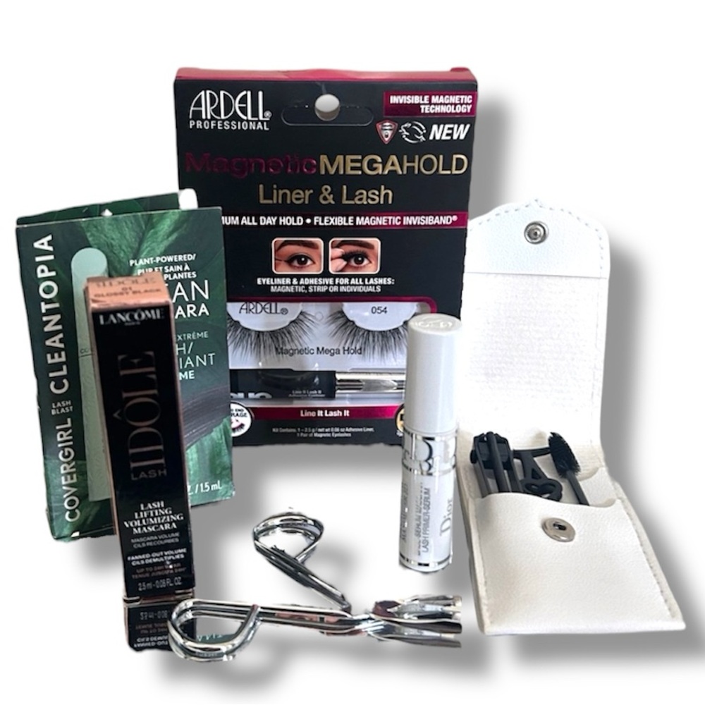 Dior Lash Serum Ardell Magnetic Megahold Liner Lash Kit & Lancôme Idole Mascara